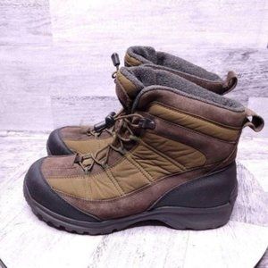 Lands End Buty Trekkingowe Bungee Cord Hiking Boot Brown Mens sz 8